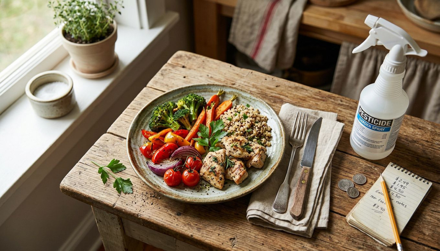Les pesticides dans l’assiette : entre choix financiers et impacts santé